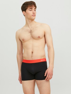 Jack & Jones 3'lü Bambu Boxer Paketi - Lucas