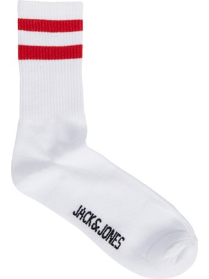 Jack & Jones Jacaedan Tennıs Unisex Çorap 12240479-White