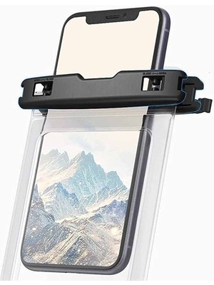 Mezigarc Su Geçirmez Kılıf Waterproof Su Altı Kabı Kendinden Askılı Tüm Telefonlara Uyumlu Su Geçirmez Telefon Kılıfı