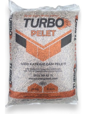 Bakmaksan Turbo Pelet 40 lt %100 Organik Çam Kokulu Kedi Kumu 20 Kg Topaklaşmayan 6 mm