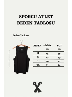 Yunus  Baskılı Erkek Fit Y-Back Gym Fitness 2'li Kolsuz Sporcu Atleti Tişörtü