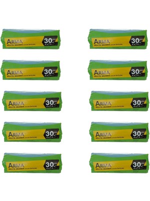 Arma Naylon Tadilat Boya Koruyucu Örtü Poşet Folyo - 30 M2 - 10 Paket