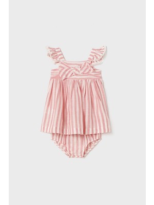 Mayoral 12-36 Ay Kız Bebek Elbise Pembe