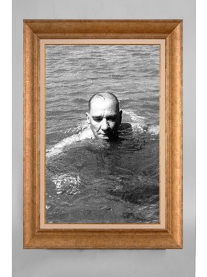 Giyense Altın Varaklı Atatürk Tablo 1629