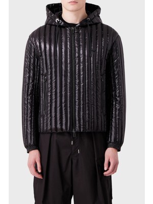 Emporio Armani Regular Fit Su Geçirmez Kapüşonlu Mont Erkek Mont 6R1B79 1nkzz 0999
