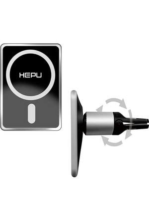 HEPU HP-A04 15W Kablosuz Şarj Özellikli Araç İçi Telefon Tutucu