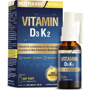 E-Trendy Shop Nutraxin D3K2 Vitamin 30 ml