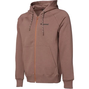 Hmlwesley Zip Hoodie Erkek Kahverengi Sweatshirt 921739-9858
