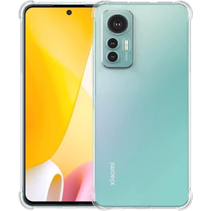 Case World Xiaomi Mi 12 Lite Kapak Kamera Korumalı Airbag Antishock Köşe Korumalı Şeffaf Silikon Kılıf