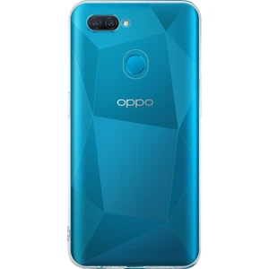 Case World Oppo A12 Kapak 1mm Süper Silikon Şeffaf Kılıf
