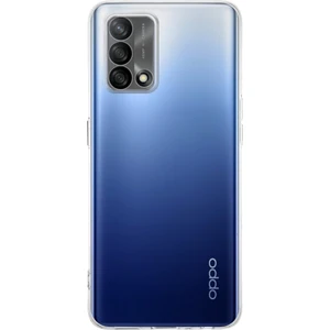Case World Oppo A74 Kapak 1mm Süper Silikon Şeffaf Kılıf