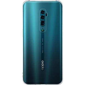 Case World Oppo Reno 10X Zoom Kapak 1mm Süper Silikon Şeffaf Kılıf