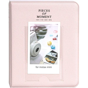 Instax Mini Film Uyumlu 64'lü Pembe Pvc Albüm