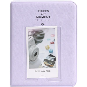 Instax Mini Film Uyumlu 64'lü Lila Pvc Albüm