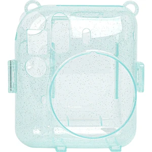 Instax Mini 12 Makine Uyumlu Yeşil Simli Pleksi Kılıf