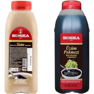 Tahin 550 Gr+ Üzüm Pekmezi 700 gr