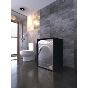 BGR Mobilya Antrasit Çamaşır Kurutma Makinası Dolabı