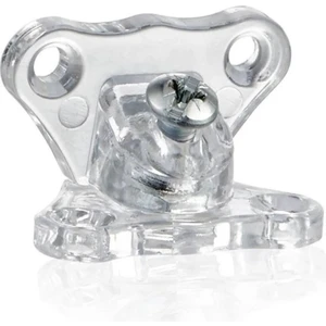 Açılı T Bağlantı Çektirme Şeffaf Plastik Köşe Birleştirme Kelebek 100 Adet