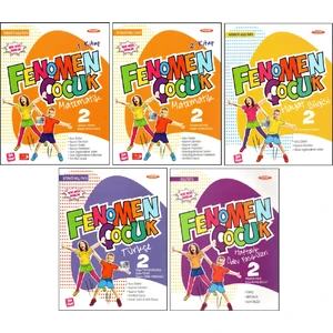 Fenomen Yayıncılık Fenomen 2. Sınıf Matematik(2)+Türkçe+Hayat+Ödev Seti 5 Kitap