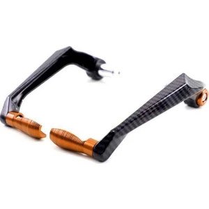 Moto Express Universal Motosiklet Manet Elcik Koruma Karbon Turuncu Dp2