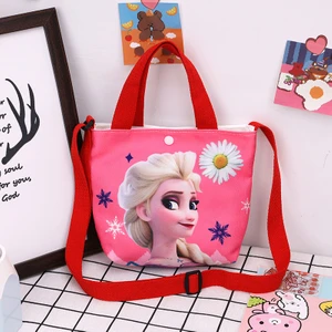 Frozen Elsa Kız Çocuk Omuz Çantası - Pembe (Yurt Dışından)
