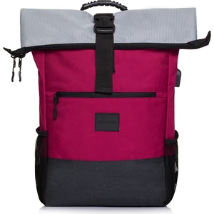 Gnc Design Bordo Casual Sırt Çantası