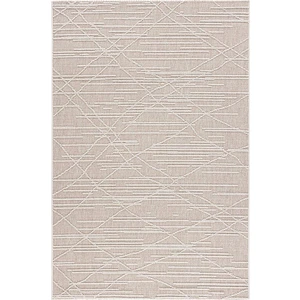 Koza Halı Alba Bej Krem Halı 19232A