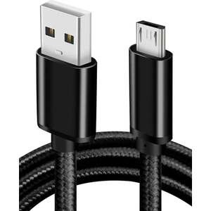 Micro USB Girişli Telefonlara Uyumlu Eski Tip Hasır Hızlı Şarj Aleti Kablosu Uzun Ömürlü Sağlam Şarj Kablosu  Veri Aktarım Kablosu