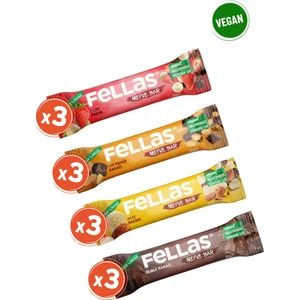 Meyve Bar 35G Karma Kutu 12 Adet (4 Çeşit)
