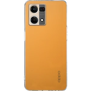 Caseart Oppo Reno 7 Kapak 1mm Süper Silikon Şeffaf Kılıf