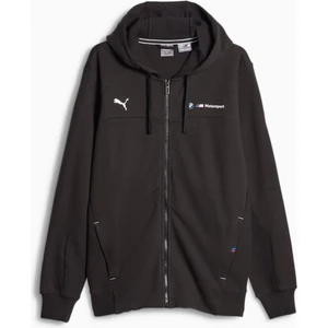 Bmw Mms HDD Sweat Jacket Siyah Erkek Eşofman Üstü