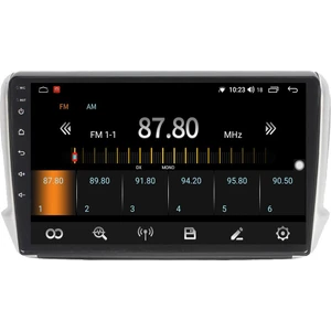 Peugeot 208 Android 12 Multimedya Carplay 8gb Ram + 128GB HDD Navigasyon Ekran