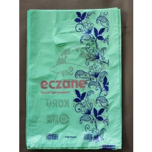 Eczane Poşeti Tablet Boy 16 x 27 cm 1 Kg'lık Paket