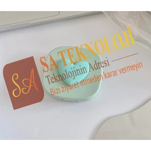 Lens Kutusu Set Aynalı Kalpli(Kalpli)