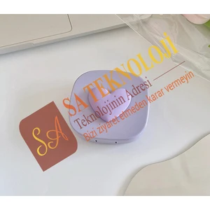 Lens Kutusu Set Aynalı Kalpli(Kalpli)