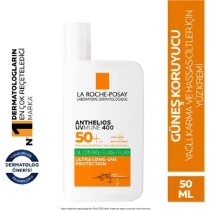 La Roche-Posay La Roche Posay Anthelios Oil Control Fluid Spf 50+ Güneş Kremi 50 Ml