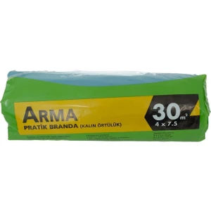 Naylon Tadilat Boya Koruyucu Örtü Poşet Folyo - 30 M2 - 1 Paket