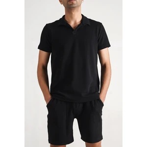 Insane Minds Erkek Polo Yaka Fitilli  Kumaş Tshirt