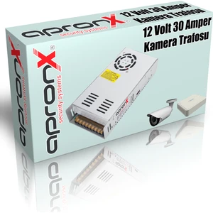 APX-1230A 12V-30A Metal Adaptör