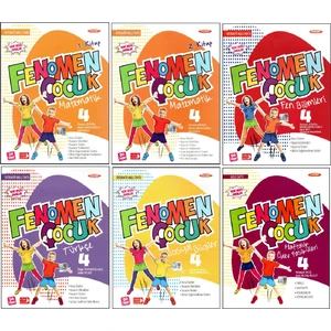 Fenomen Yayıncılık Fenomen 4. Sınıf Matematik (2) +Türkçe+Fen+Sosyal+Ödev Seti 6 Kitap