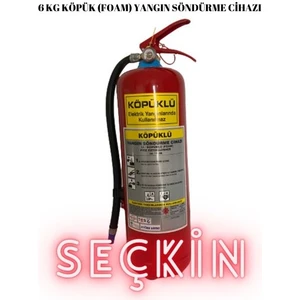 6 kg Yangın Tüpü Foam Köpüklü