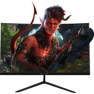 SL-Q24 24" 4Ms 75Hz HDMI+VGA Curved Frameless Gaming Monitör