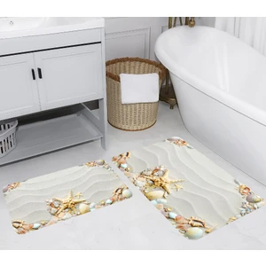 Rovigo Home Dijital Baskılı 2'li Banyo Paspas Takımı RVG5284