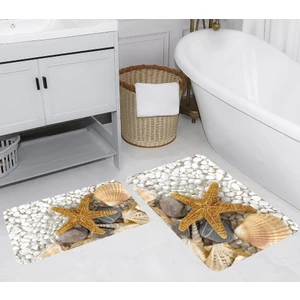 Rovigo Home Dijital Baskılı 2'li Banyo Paspas Takımı RVG5283