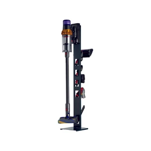 Dyson Uyumlu Şarjlı Süpürge Standı Antrasit Renk Kare Taban