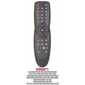 Kumanda 638  KR0971-BEKO,ARÇELİK 500,GOLDMASTER4100 5500 9100 10100