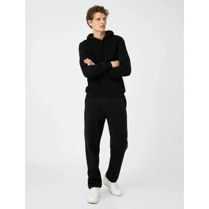 4WAM40047MK Koton Erkek  Eşofman Alt Siyah