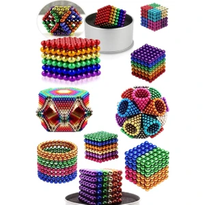 5mm Manyetik Toplar 216 Manyetik Dekompresyon Manyetik Toplar Bulmaca Dekompresyon Oyuncak Sihirli