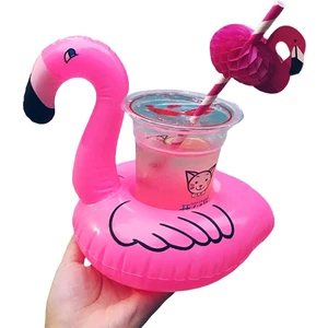 6lı Şişme Havuz Deniz Bardak Tutucu Float Bar Seti