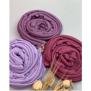 Alcan Avm Kadın Tesettür Penye Şal Seti